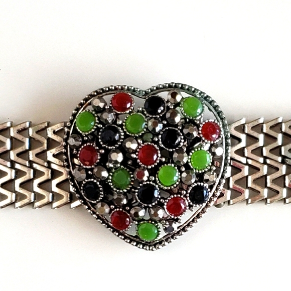 Multicolor heart bracelet - Picture 6 of 6